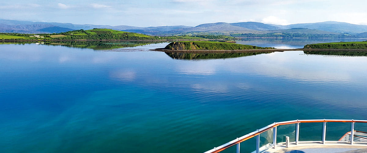 A view of Bantry Bay from a Saga ship